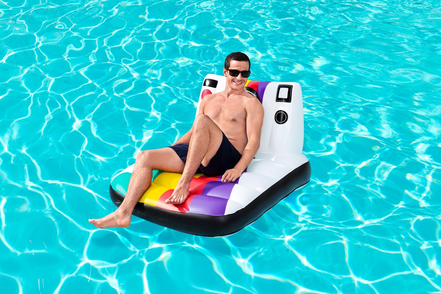 Hytek Luftmatratze Selfie Kamera Polaroid Design