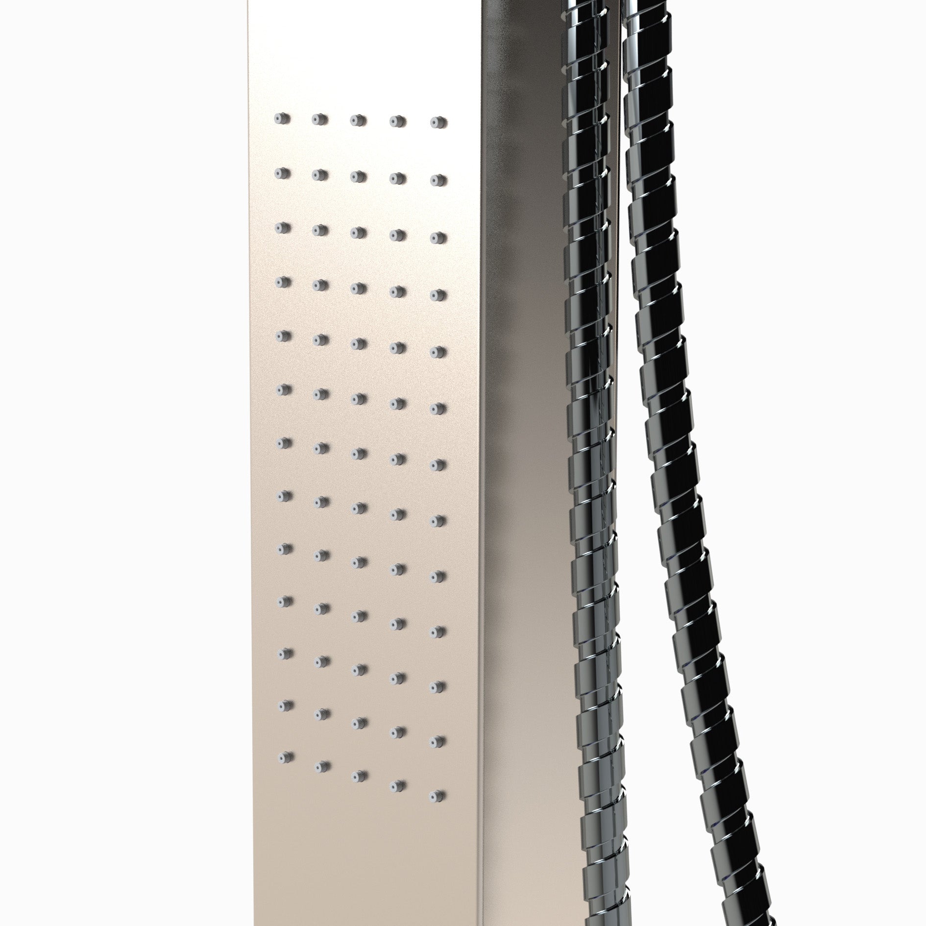 Hytek Pool Dusche Laguna edelstahl Handbrause detail