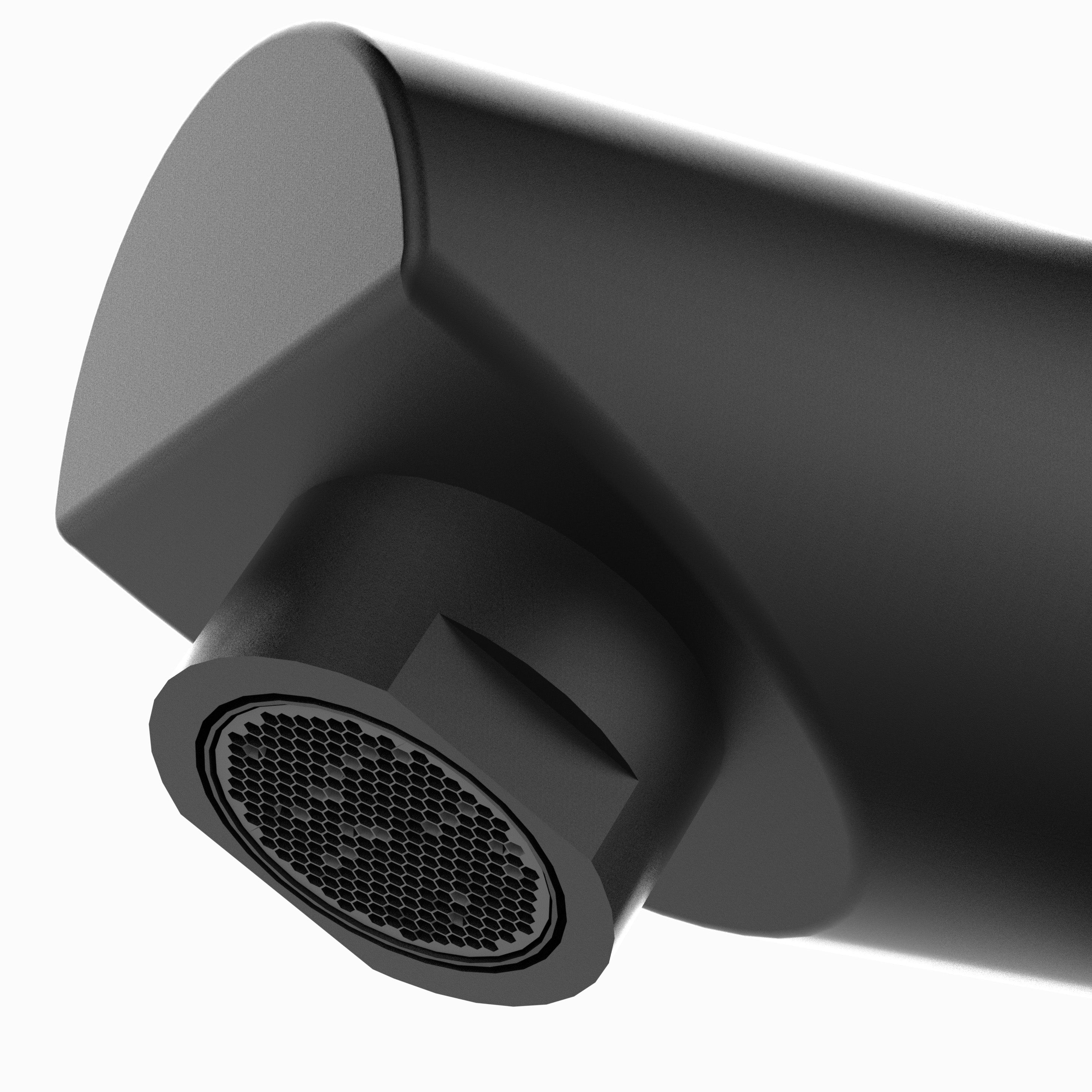 Hytek Pool Solar Dusche schwarz schlank