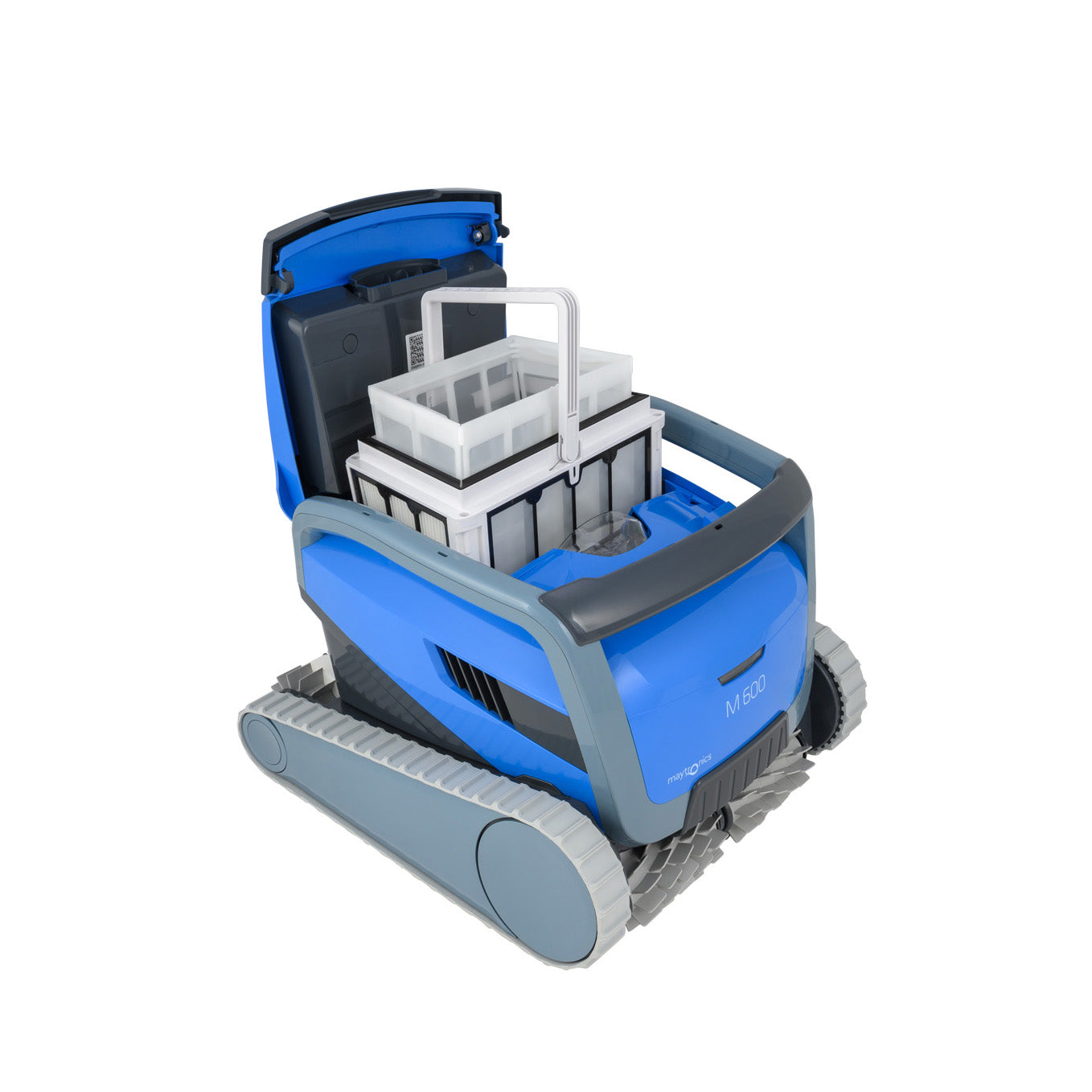 hytek_poolroboter_premium_m600_wasserlinie_Reinigung_kabellos_reibungslos